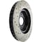 Centric Parts Sport Drilled/Slotted Brake Rotor, 127.61094L 127.61094L - alternate 4